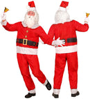 Santa Claus Fast Costume   Jacket, Pants, Hat 