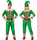 Santa'S Little Helper Elf Fast Costume  Jacket, Pants, Hat 