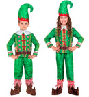 Santa'S Little Helper Elf Fast Costume  Jacket, Pants, Hat 