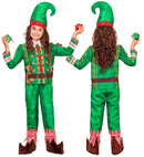Santa'S Little Helper Elf Fast Costume  Jacket, Pants, Hat 