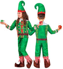 Santa'S Little Helper Elf Fast Costume  Jacket, Pants, Hat 