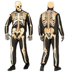 Skeleton Fast Costume  Jacket, Pants, Gloves, Mask 