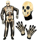 Skeleton Fast Costume  Jacket, Pants, Gloves, Mask 