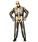 Skeleton Fast Costume  Jacket, Pants, Gloves, Mask 