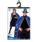 Wizard  Cape, Hat  - 85 Cm
