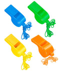 Set Of 4 Whistles 4 Colors Ass.
