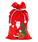 Decorated Santa Claus Sack 60X100 Cm