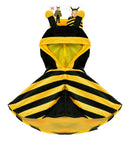 Plush Bee  Hooded Poncho 