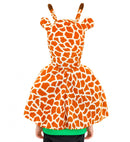 Plush Giraffe  Hooded Poncho 