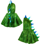 Plush Dinosaur  Hooded Poncho 