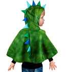 Plush Dinosaur  Hooded Poncho 