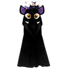 Plush Bat  Hooded Poncho 