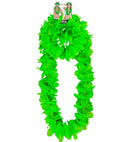 Green Hawaiian Set  Lei, Crown, Bracelet 