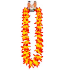 Orange Hawaiian Lei