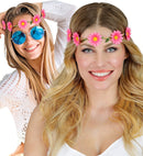 Pink Flower Headband