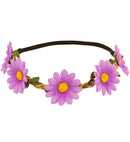 Purple Flower Headband