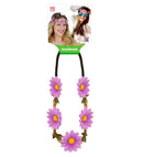 Purple Flower Headband