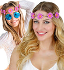 Purple Flower Headband