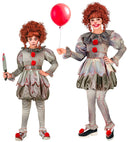Horror Clown  Dress, Leggings, Belt, Shoe Covers 