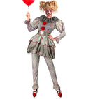 Horror Clown  Dress, Leggings, Belt, Shoe Covers 