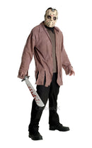 Jason Mens Brown Friday 13th Costume_1 rub-16576STD
