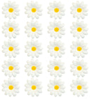 Set Of 20 Decorative Daisy Flowers