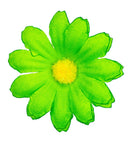 Set Of 20 Decorative Green Flowers