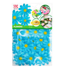 Set Of 20 Decorative Azure Flowers