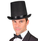 Maxi Black Top Hat Felt 16 Cm