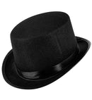 Black Top Hat Felt 12 Cm