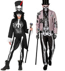 Collapsible Skeleton Cane With Floating Eye 110 Cm
