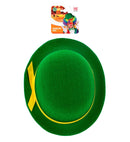 Green Bowler Hat Felt