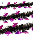 Bat Tinsel Garland 3 M