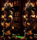 Pumpkin Tinsel Garland 3 M