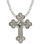Cross Necklace With Strass
