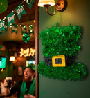 St. Patrick'S Day Tinsel Top Hat 29X30 Cm