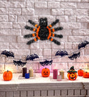Tinsel Spider 34X23 Cm