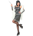 Flapper  Dress, Gloves, Headband 