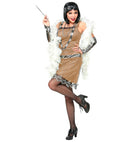 Flapper  Dress, Gloves, Headband 