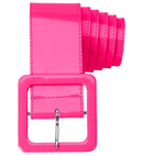 Neon Pink Vinyl Belt