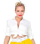 Vinyl Belt White
