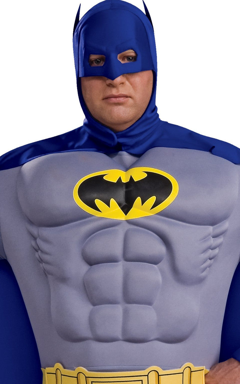 Batman Brave and The Bold Deluxe Adult Costume 2 rub-889054M MAD Fancy Dress