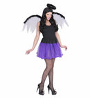 Black/Purple Petticoat Skirt