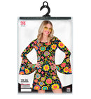 The 60S Fashion - Colorful Flowers  Dress 