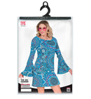 The 60S Fashion - Blue Mandala  Dress 