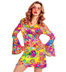The 60S Fashion - Peace & Love  Dress 