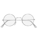 Silver Glasses With Lenses Round Shape
