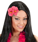 2 Pink Hibiscus Flowers Hair Clip