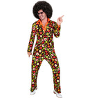 The 60S Fashion - Flowers  Jacket, Pants 