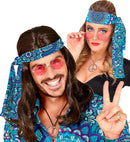 The 60S Fashion - Blue Mandala  Headband 